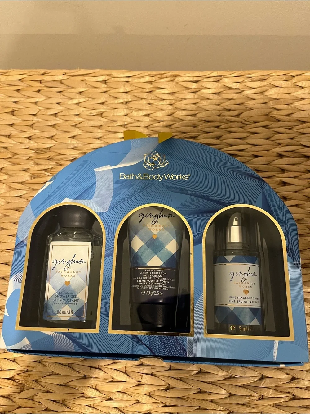 GINGHAM Mini Bath & Body Gift Set